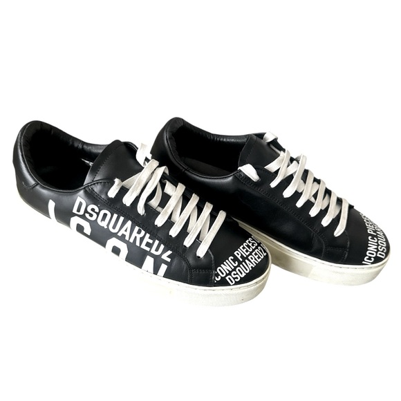 DSquared2 Icon Graphic Sneakers - Picture 2 of 6